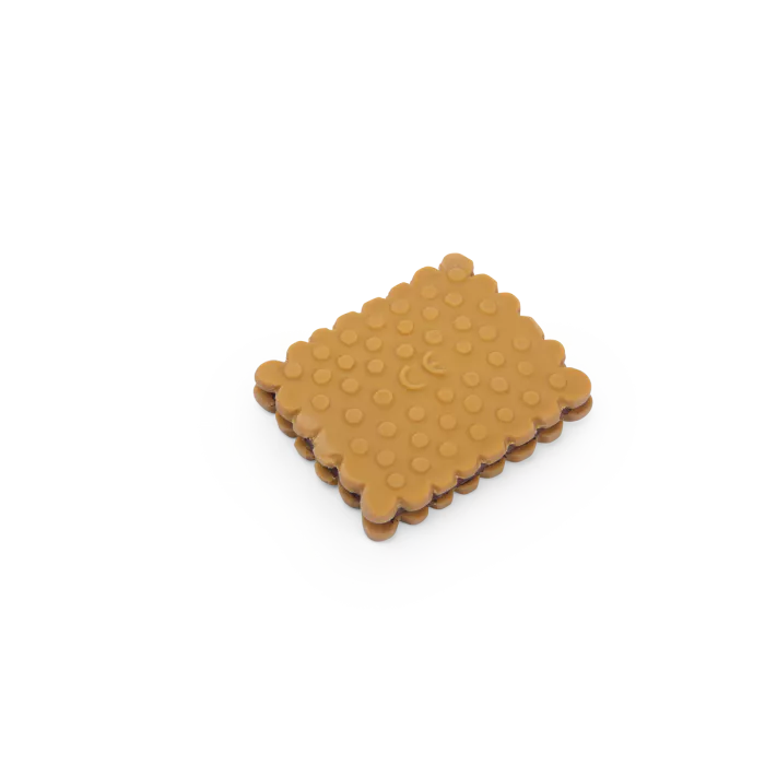 Biscuit de Dentition Caoutchouc Puce et Pilou – Image 2