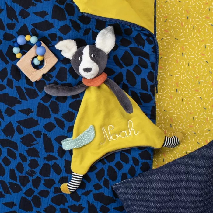 Doudou Puce Jaune Puce et Pilou – Image 2
