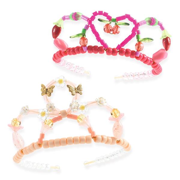 Duo de Tiares perles rose – Image 3