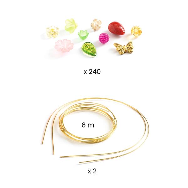 Duo de Tiares perles rose – Image 2