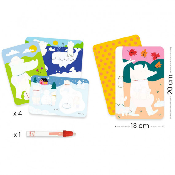 Coloriage Magique Pocket 4 Saisons – Image 2