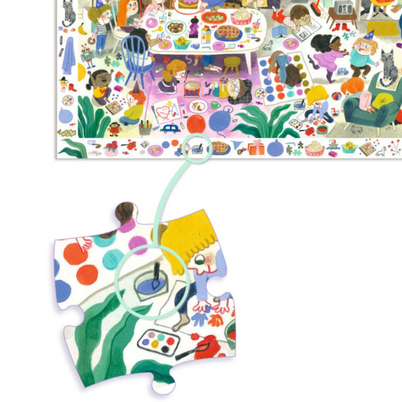 Puzzle Observation La fête d'Anniversaire – Image 3