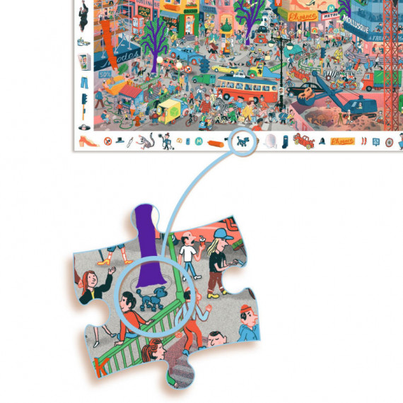 Puzzle Observation La Ville 200 pcs – Image 3