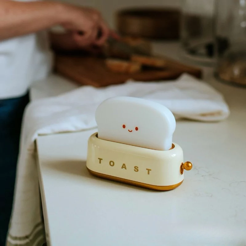 Veilleuse toaster jaune – Image 2