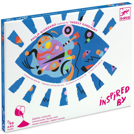 Inspired by Vassily Kandinsky Tableaux de sable