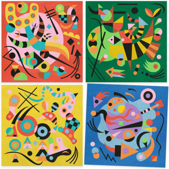 Inspired by Vassily Kandinsky Tableaux de sable – Image 3