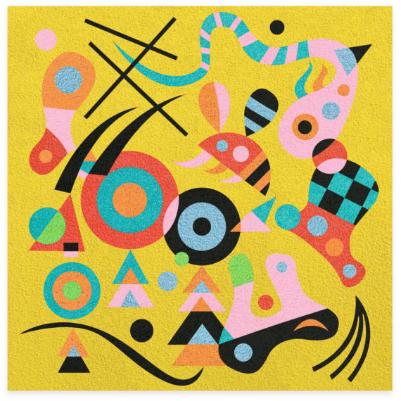 Inspired by Vassily Kandinsky Tableaux de sable – Image 4