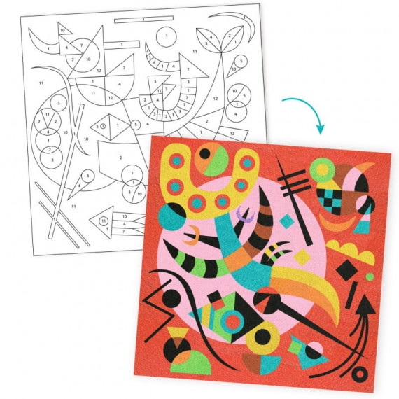 Inspired by Vassily Kandinsky Tableaux de sable – Image 5
