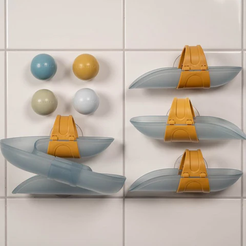 Circuit de bain avec Balles Bleu