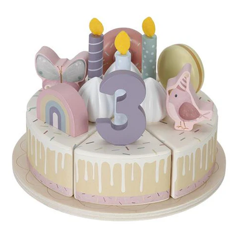 Gateau Anniversaire Rose - LITTLE DUTCH