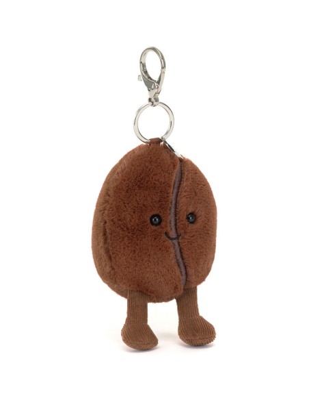 Coffee bean bag charm