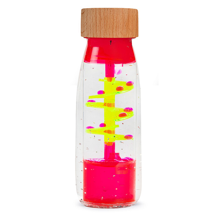 Bouteille Sensorielle Move - Spiral Pink