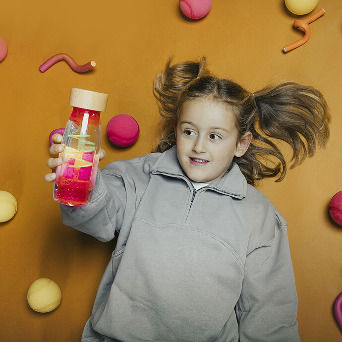 Bouteille Sensorielle Move - Spiral Pink – Image 3