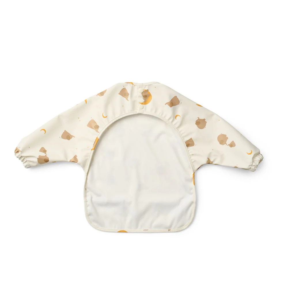 Bavoir manches longues elephant creme de la creme – Image 2