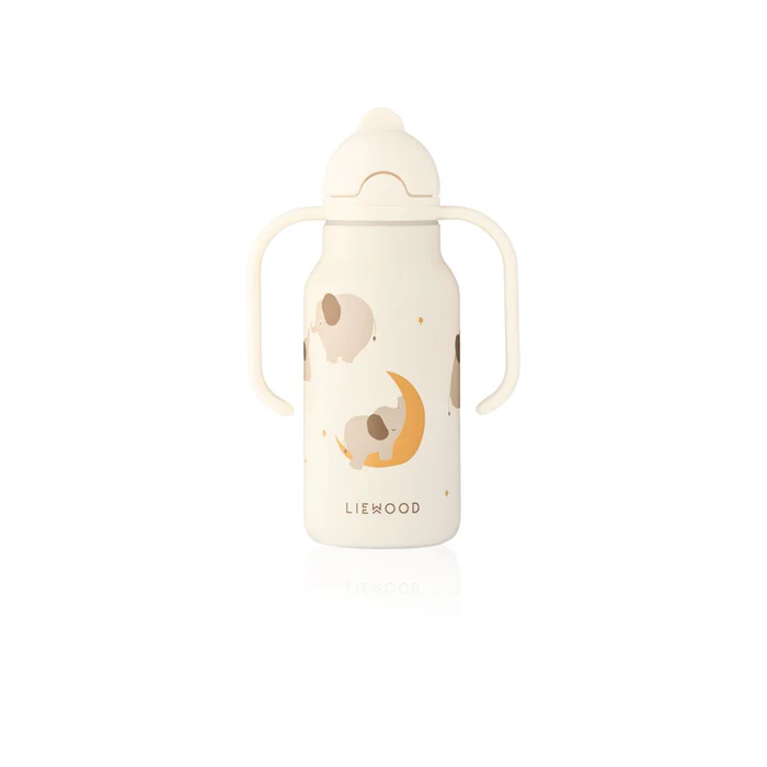 Gourde avec Poignées Kimmie Elephant Creme de la creme 250 ml