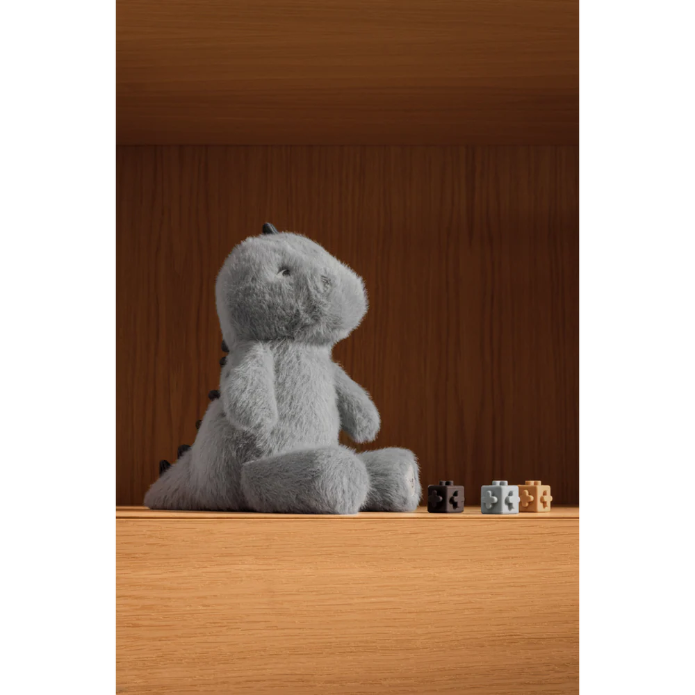 Peluche Dinosaure Stégosaure BINNIE Blue fog – Image 2