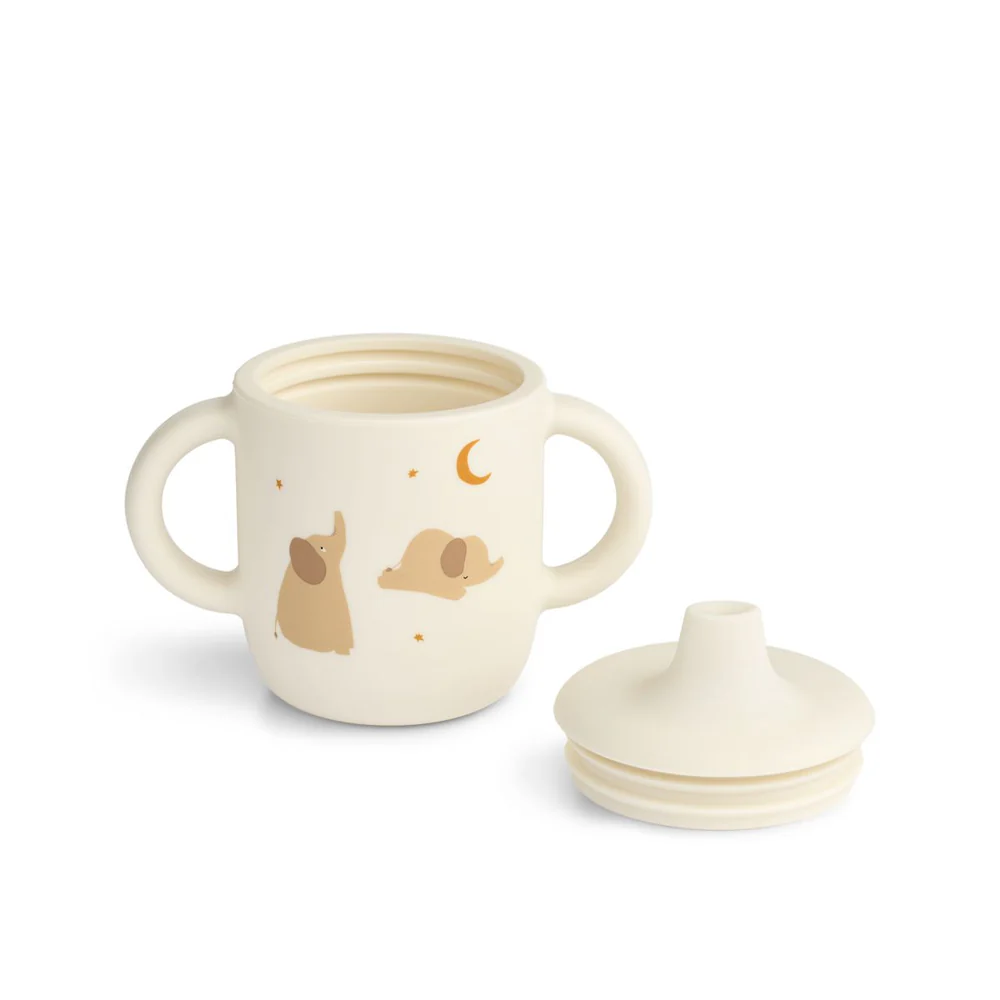 Tasse d'apprentissage Neil Eléphant crème de la crème – Image 2