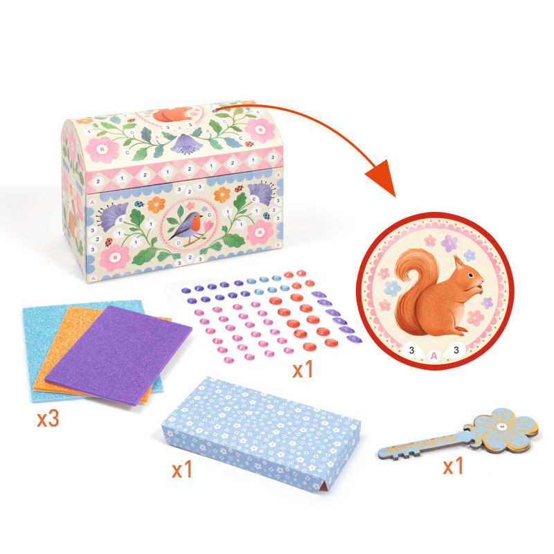 DIY coffre trésor rose – Image 3
