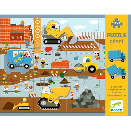 Puzzle geant le chantier