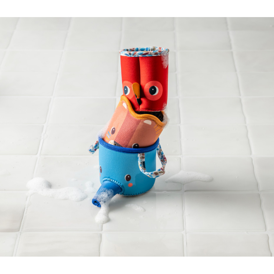 Jouet de bain - Gobelets empilables (set de 3) Jack le lion – Image 5