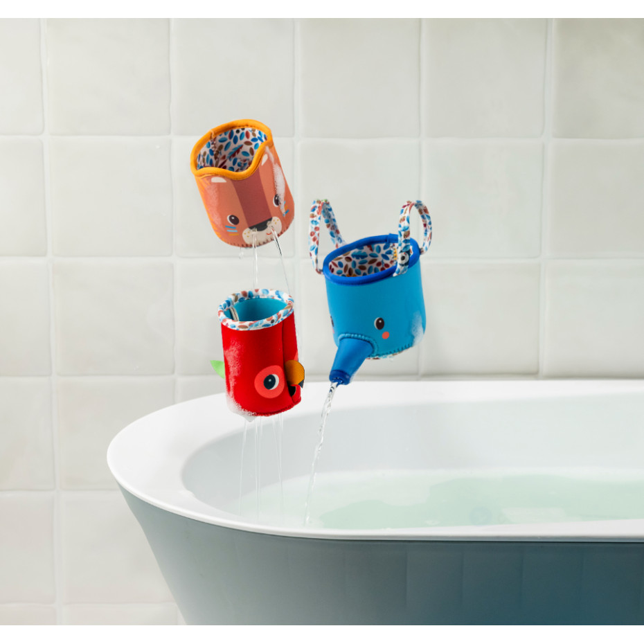 Jouet de bain - Gobelets empilables (set de 3) Jack le lion – Image 2