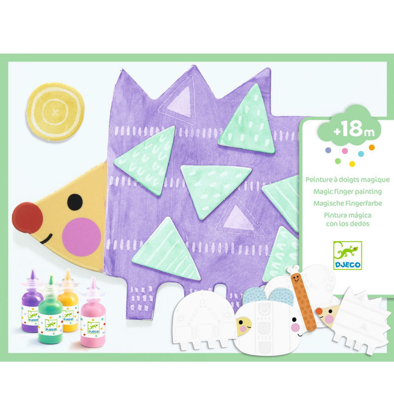 Peinture a Doigts Petites Formes