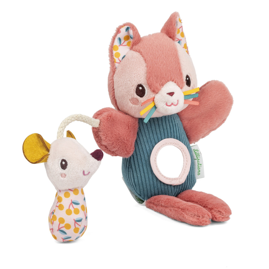 Peluche marionnette à doigts Jeanne