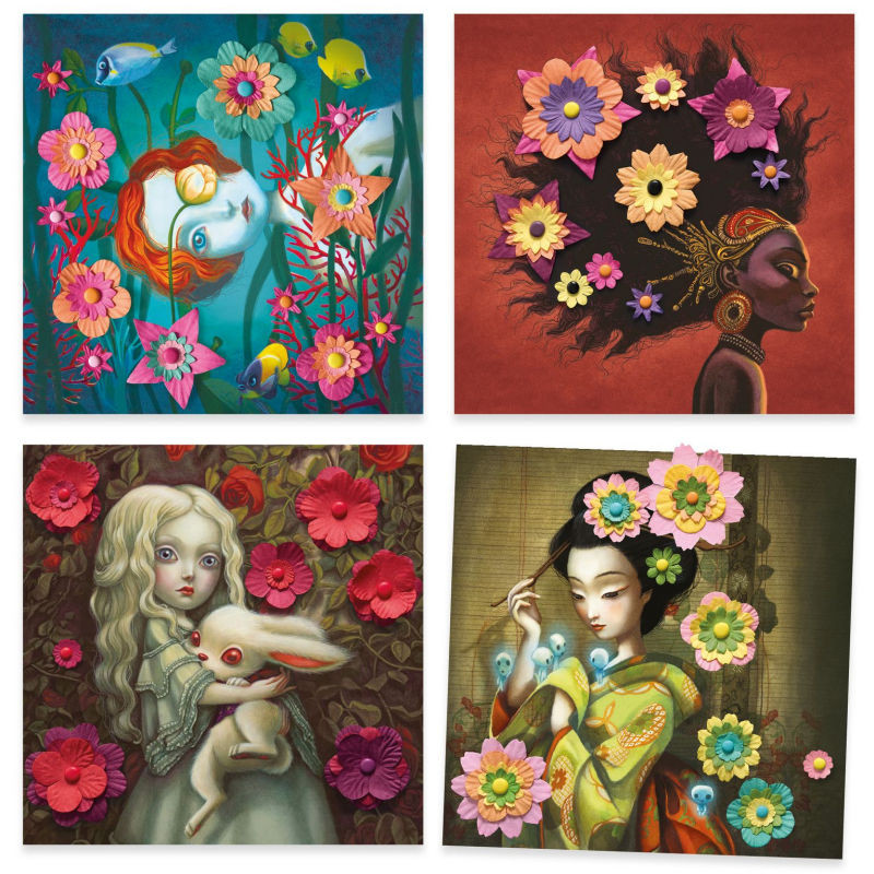 Tableaux 3D Rock'n Roses – Image 2
