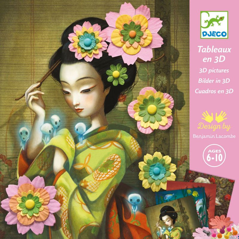 Tableaux 3D Rock'n Roses