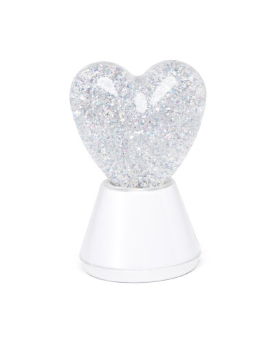 Lampe paillettes Magic Glow Heart