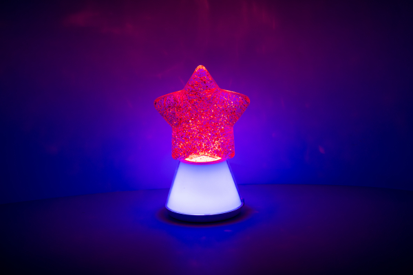 Lampe paillettes Magic Glow Star