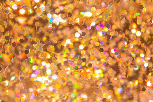 Lampe paillettes Magic Glow Star