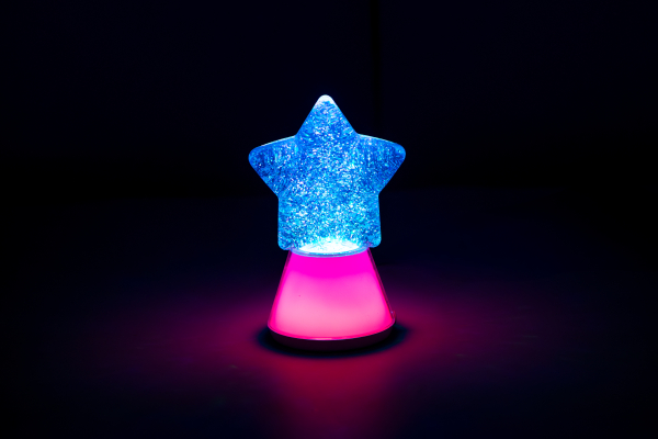 Lampe paillettes Magic Glow Star