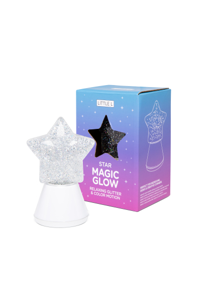 Lampe paillettes Magic Glow Star