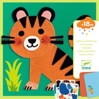 Tableaux de feutrine Animaux tout doux