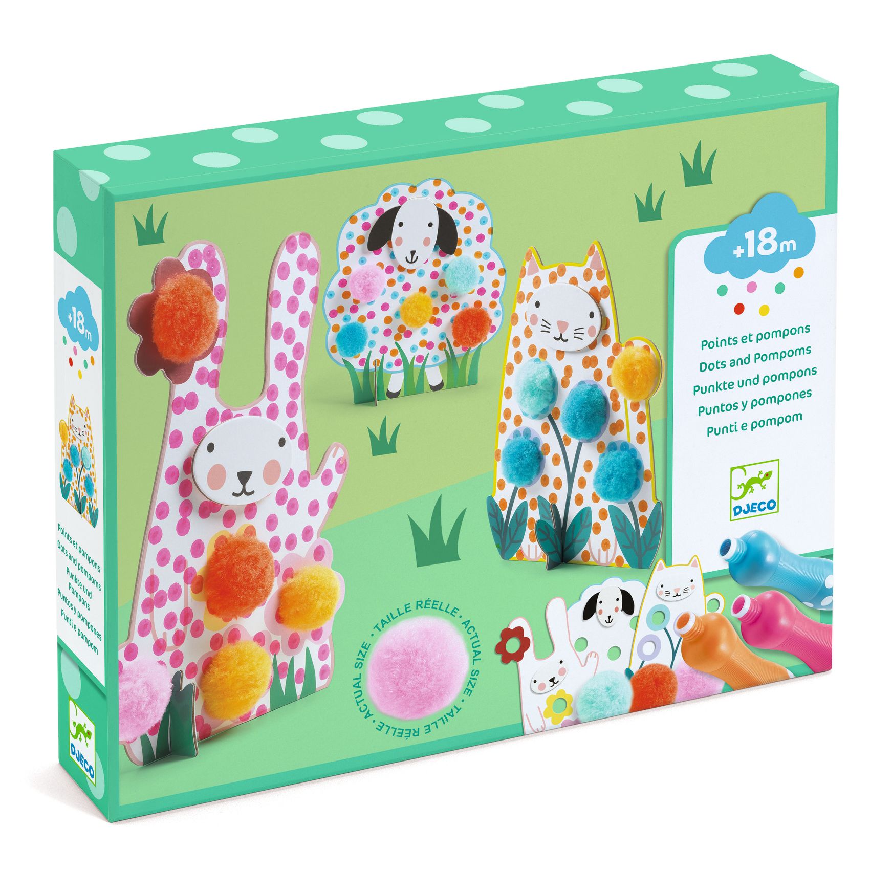Coffret de coloriage et de motricité fine Dans l'herbe