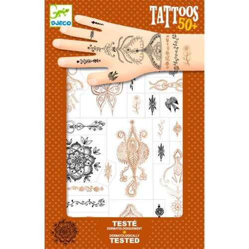 Tatouages éphémères Souffle d'Orient