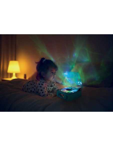 MAGIC WAVE Haut-parleur sensoriel au look rétro vert